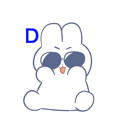 D.うさマフィちゃんミニミニクッションマスコット