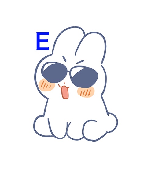 E.うさマフィちゃんミニミニクッションマスコット