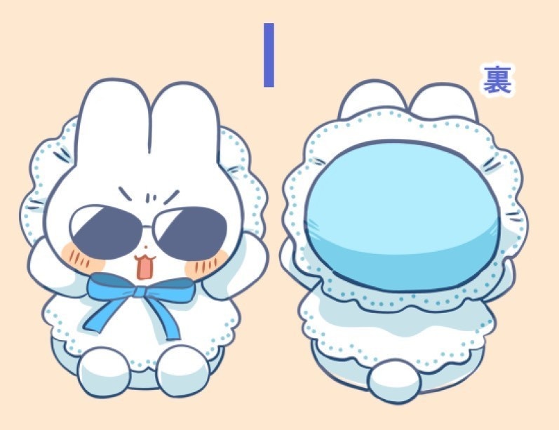 I.うさマフィちゃんミニミニクッションマスコット