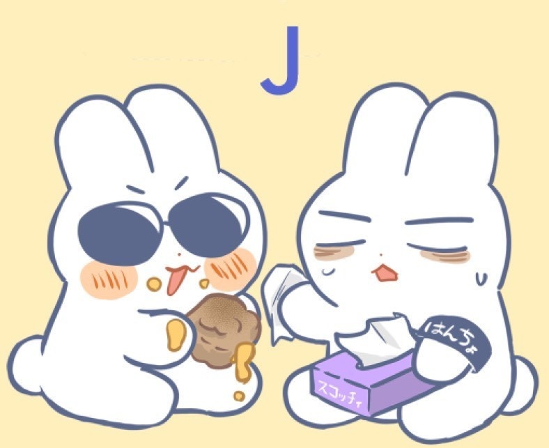 J.うさマフィちゃんミニミニクッションマスコット