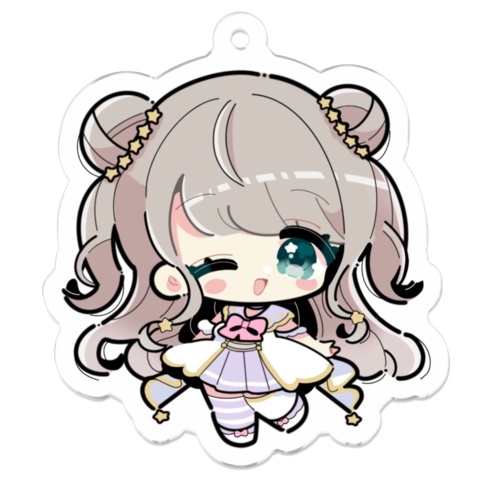 星夢みる　アクリルキーホルダー