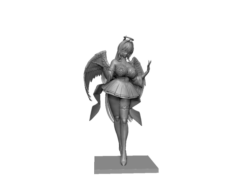 NIKKE ノワール:ブラックエンジェル (3Dプリント出力品)