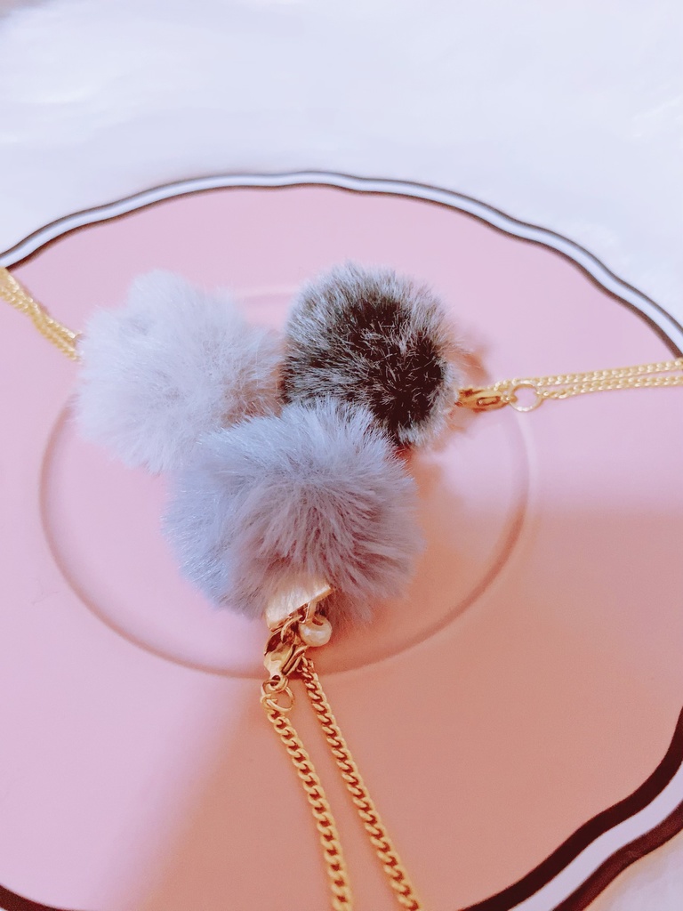 しっぽ風ファーポシェット