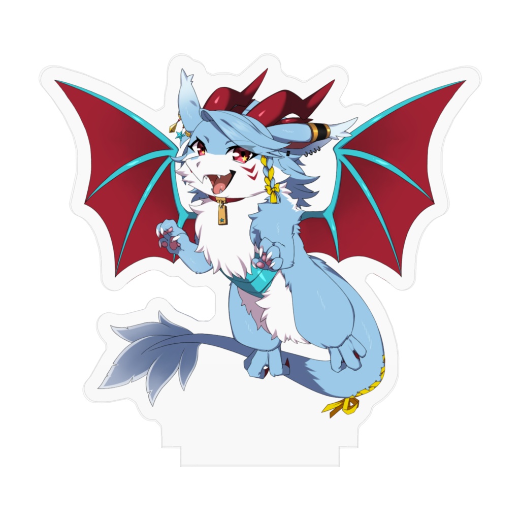 ドラゴン形体アクリルスタンド(2サイズ展開)