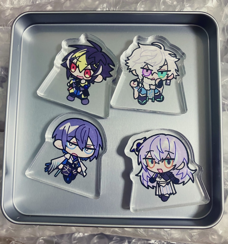 ヒーロー自立アクリルスタンド