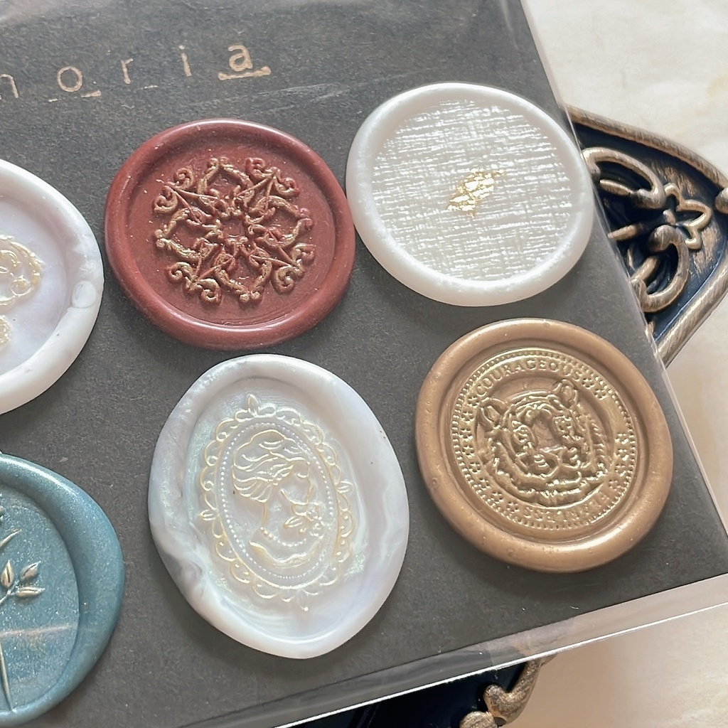 No.433 シーリングスタンプ シール 8枚 アソートセット