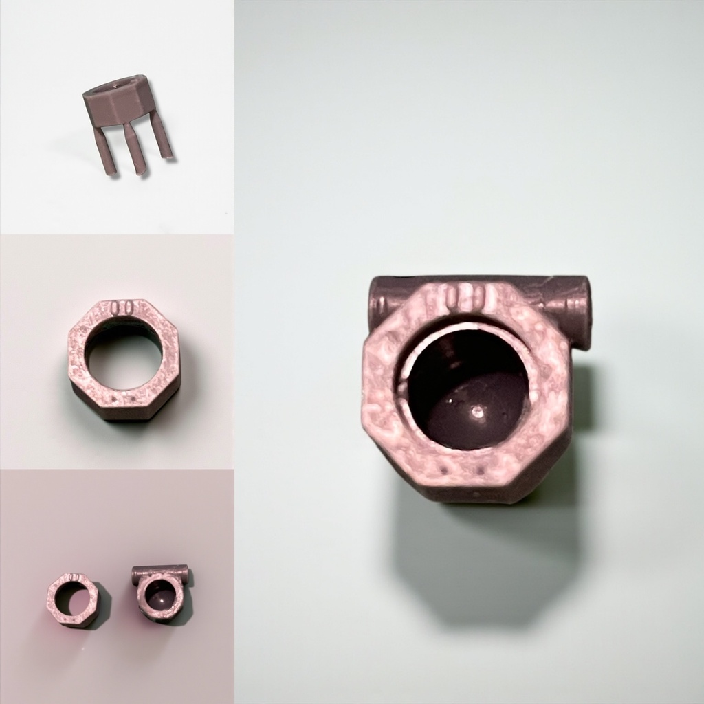 ReNEW!八角形ポリキャップ隠しV3