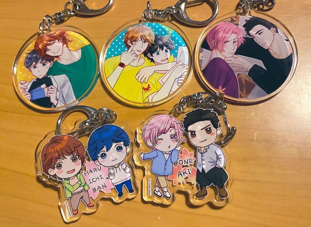 オネ秋ちびキャラアクリルキーホルダー