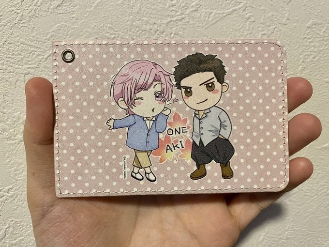 オネ秋パスケース【ベージュ】