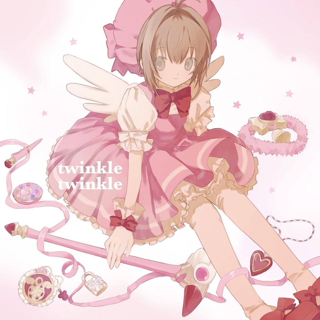 魔法少女イラスト本