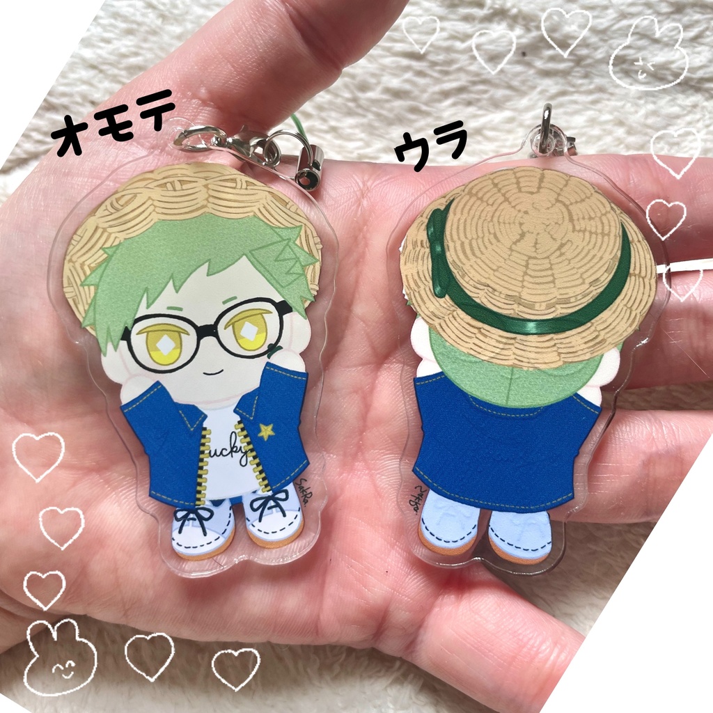 トレぬいアクリルキーホルダー