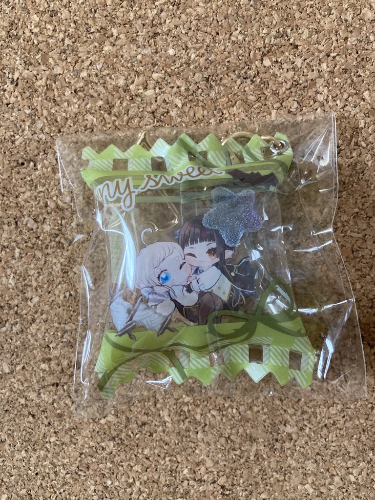 【頒布終了】コウモリ型 キャンディキーホルダー