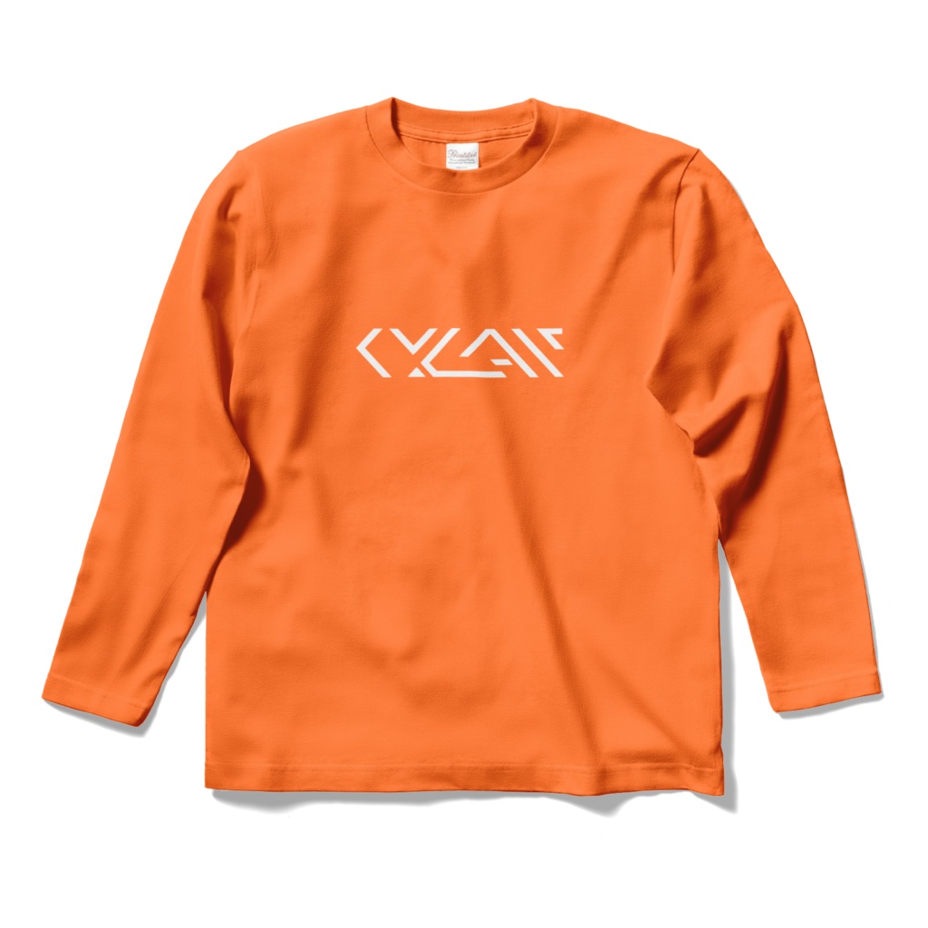 ロゴシャツオレンジ
