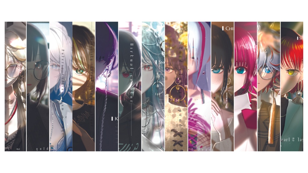 【セール中】VRoidアクセサリーマガジン「MONARCH」 #MONARCH_V