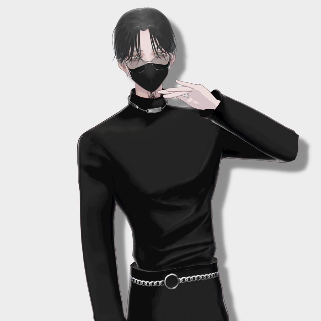 【オリジナル3Dモデル】わかる君(改)【VRoid】