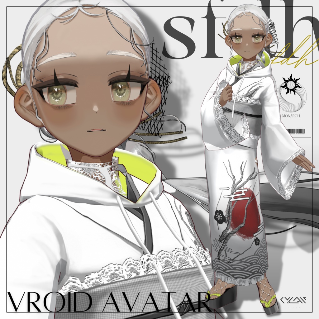 【VRoid3Dモデル】sfdh(すふどふ)ちゃん