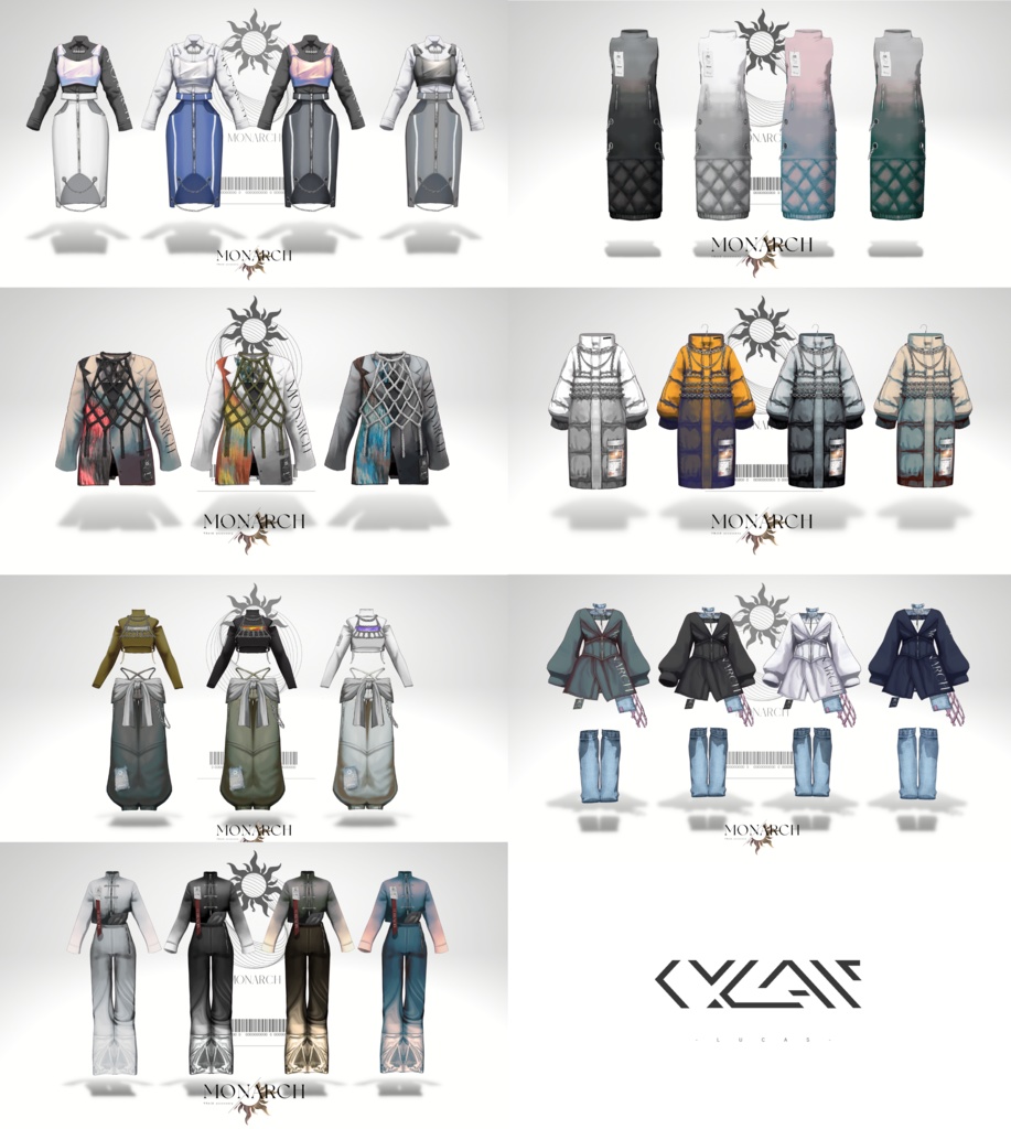 【NEOKET4】新作VRoid衣装セット