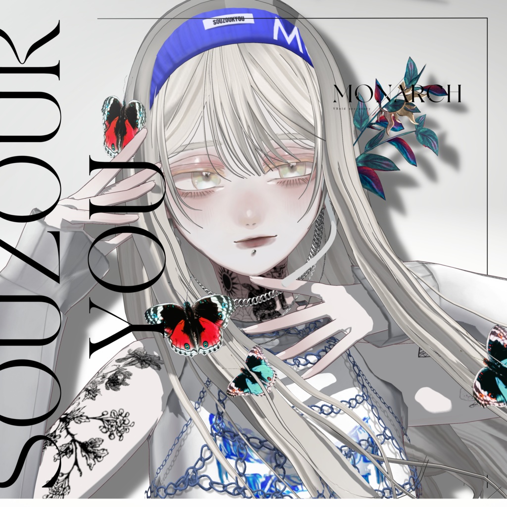 ヘアバンド&前髪プリセット#VRoid 【SOUZOUKYOU Model】