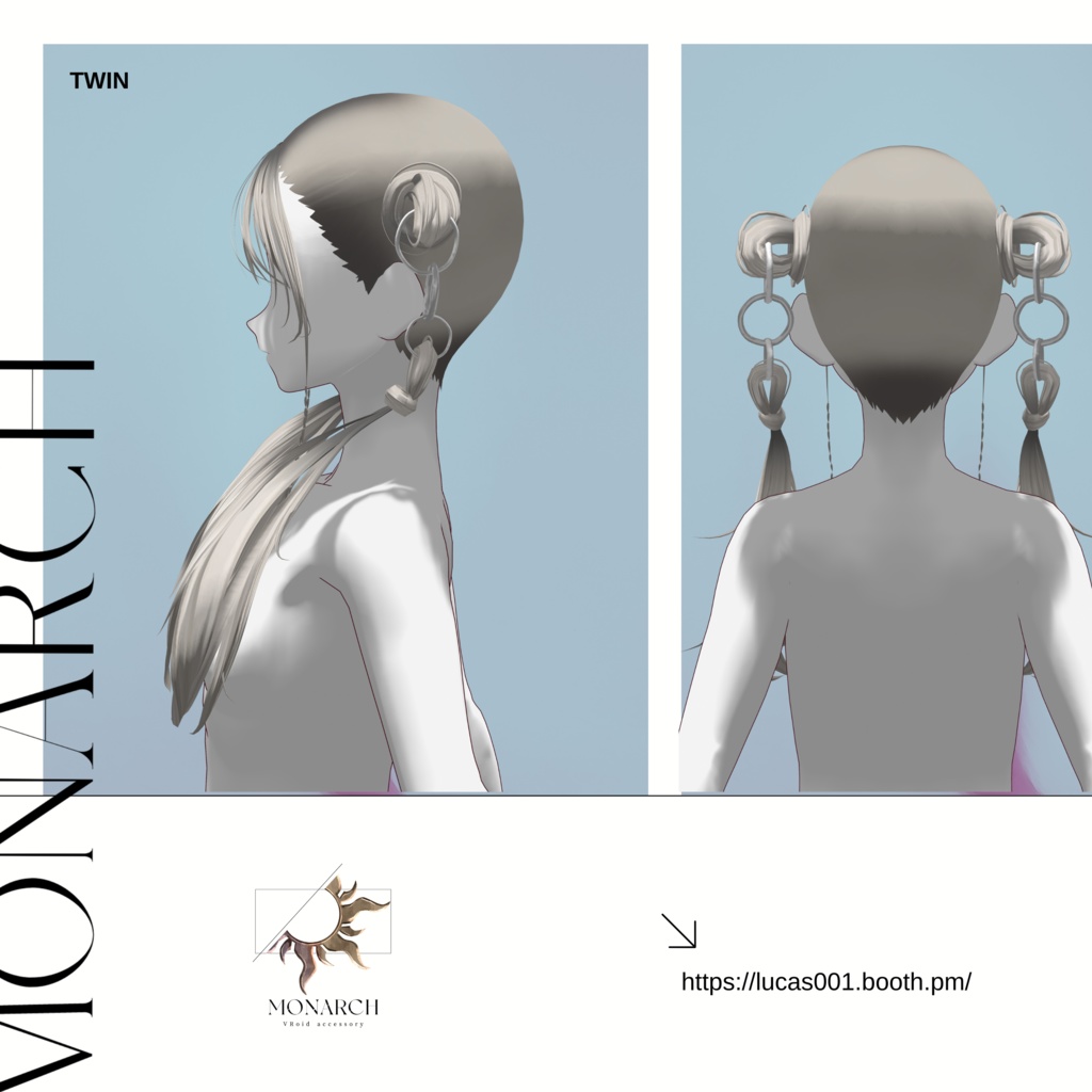 VRoidツインリングプリセット