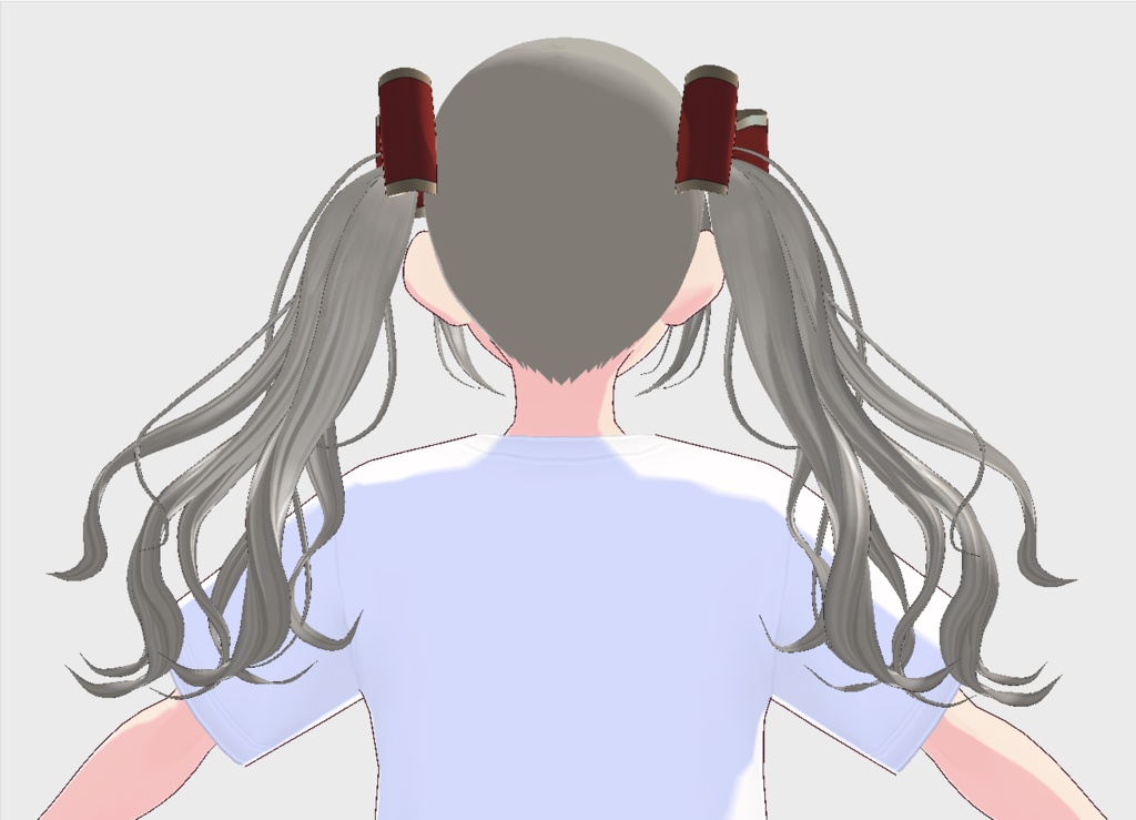 VRoidリボンツインテール