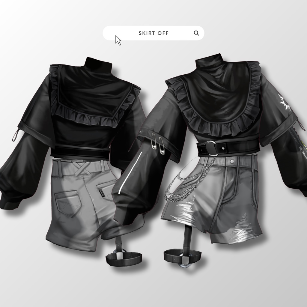 【#VRoid】MONARCH Style 2024ver. setup #MONARCH_V