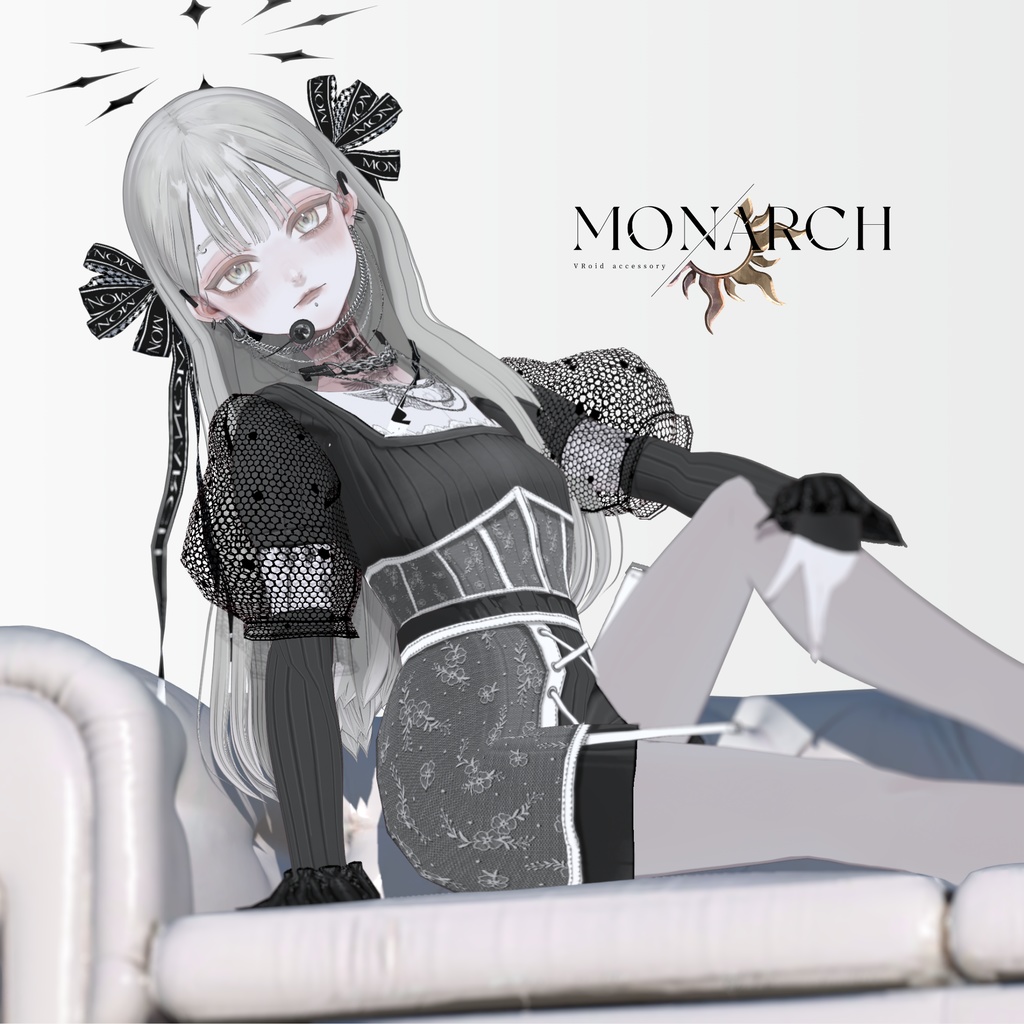 【#VRoid】MONARCH Style 2025ver. setup #MONARCH_V
