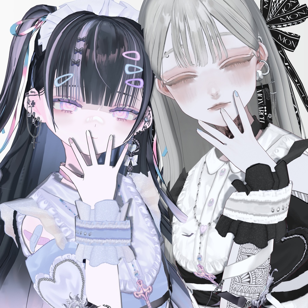 ナースメイドセットアップ【北千住千洋×MONARCHコラボ】#MONARCH_V