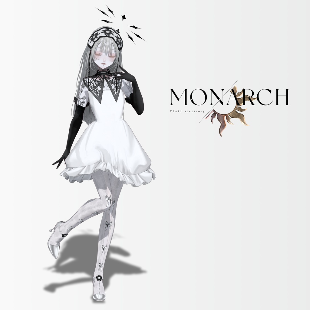 【#VRoid】MONARCH Xmas set up #MONARCH_V