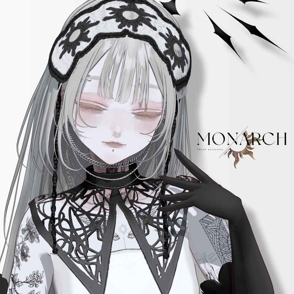 【#VRoid】MONARCH Xmas set up #MONARCH_V