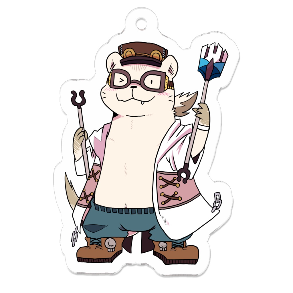 アクリルキーホルダー　ヤージュ