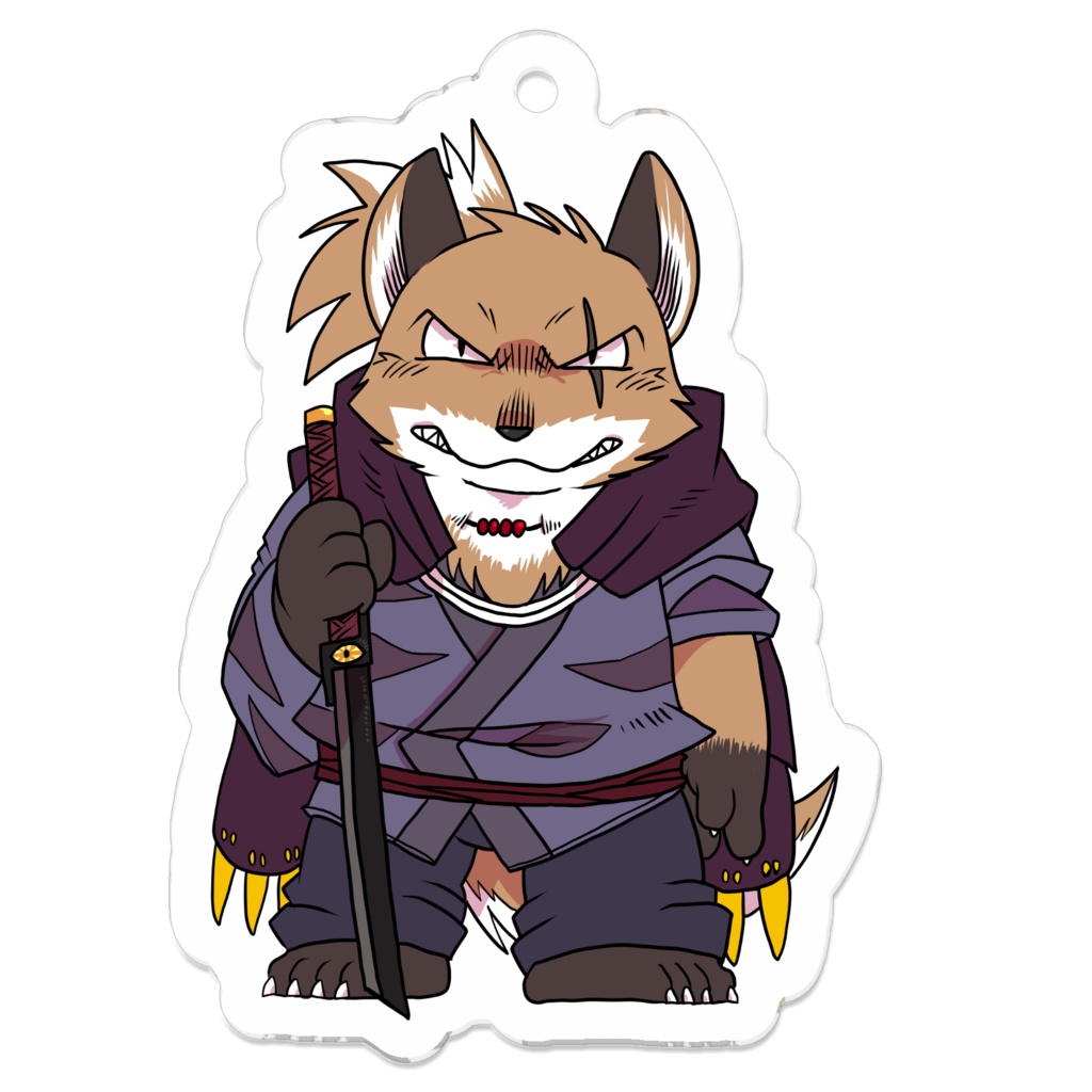 アクリルキーホルダー　勝彦