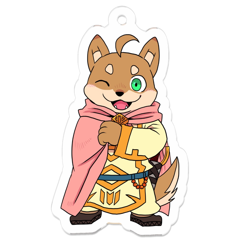 アクリルキーホルダー　シプル