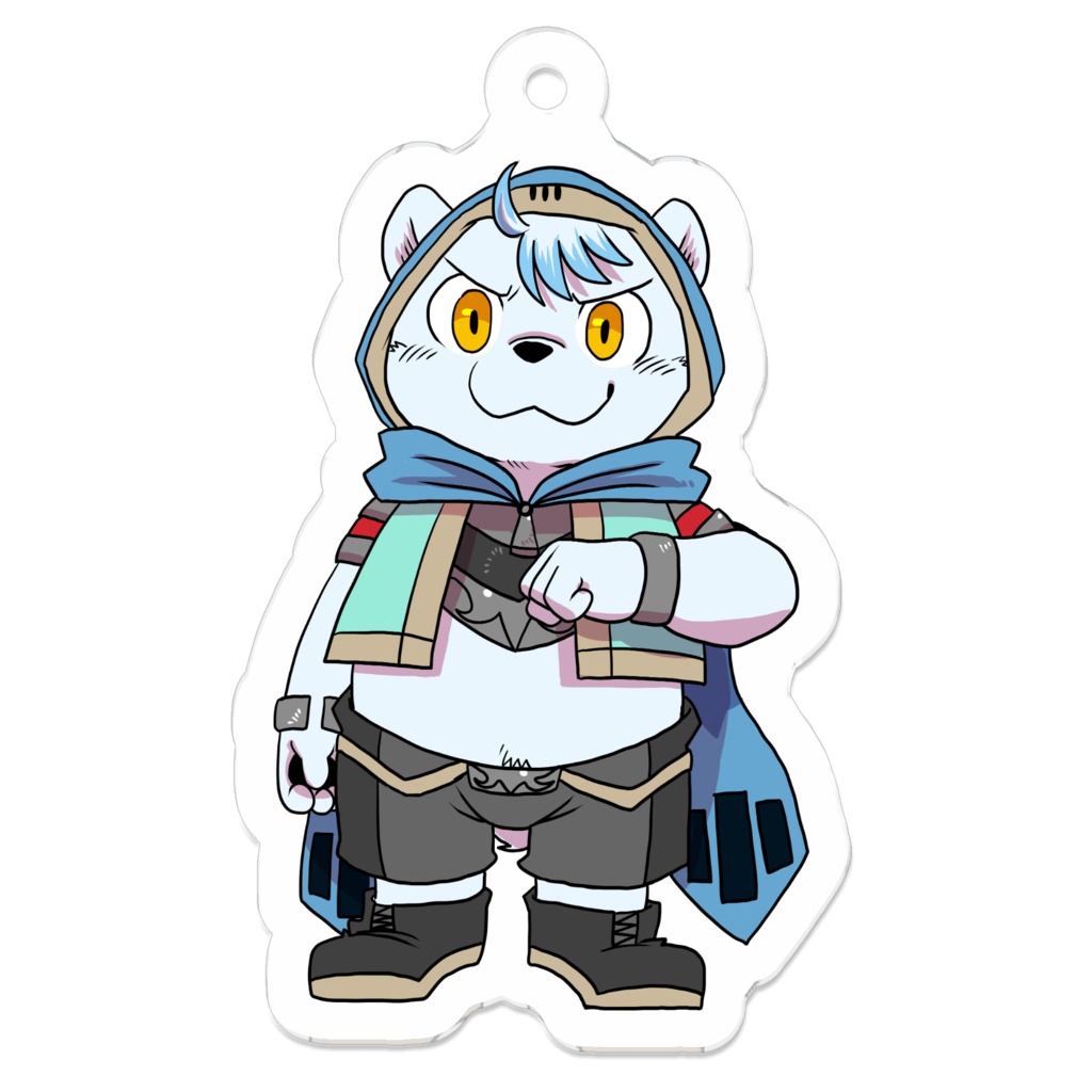 アクリルキーホルダー　アンティ