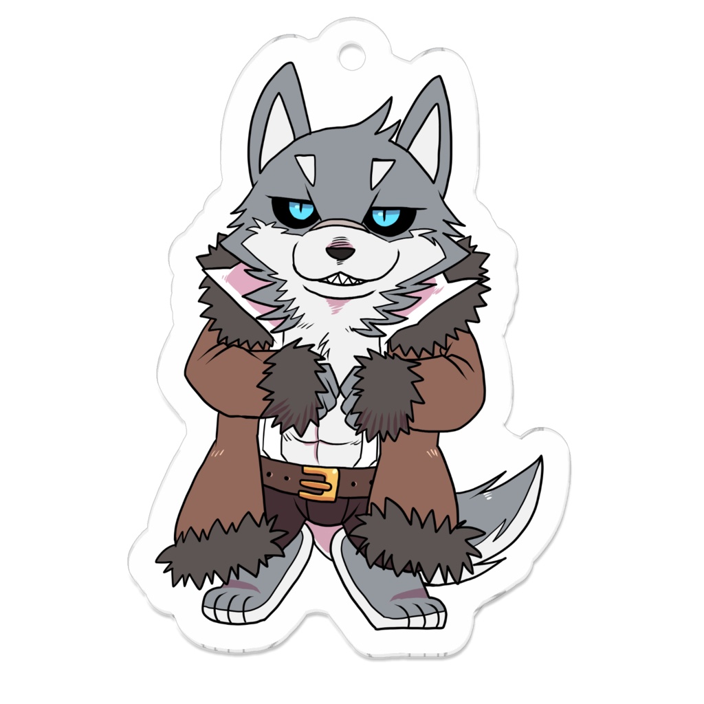 アクリルキーホルダー　アルーフ