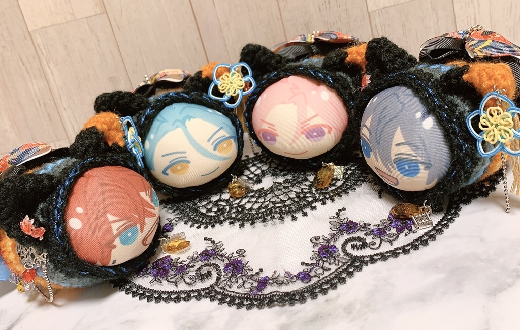 おまんじゅう着ぐるみ ウタカタらう瞬祭礼衣装イメージ