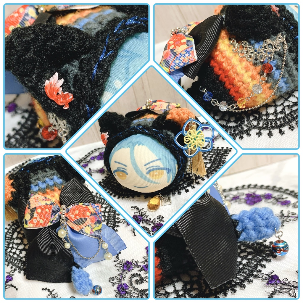 おまんじゅう着ぐるみ ウタカタらう瞬祭礼衣装イメージ