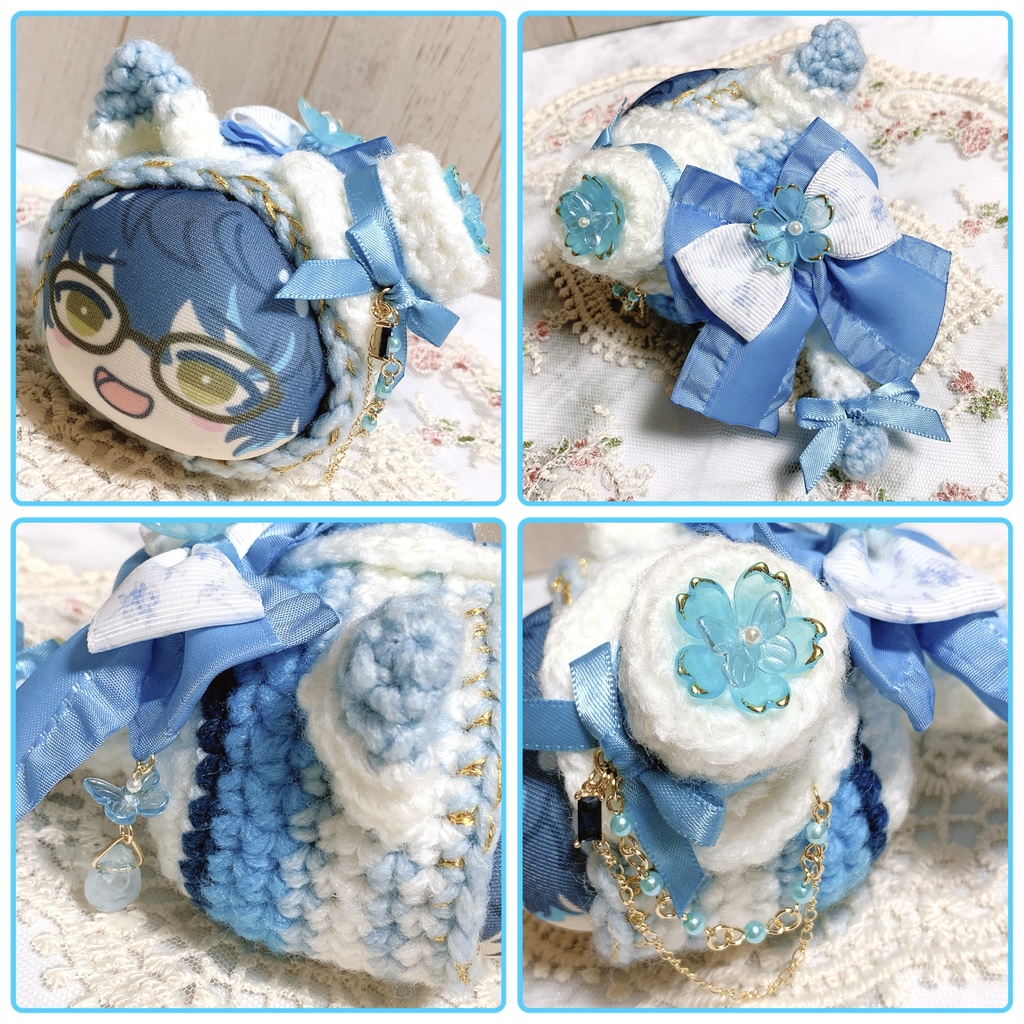 おまんじゅう着ぐるみ 桜と蝶のアクアリウム