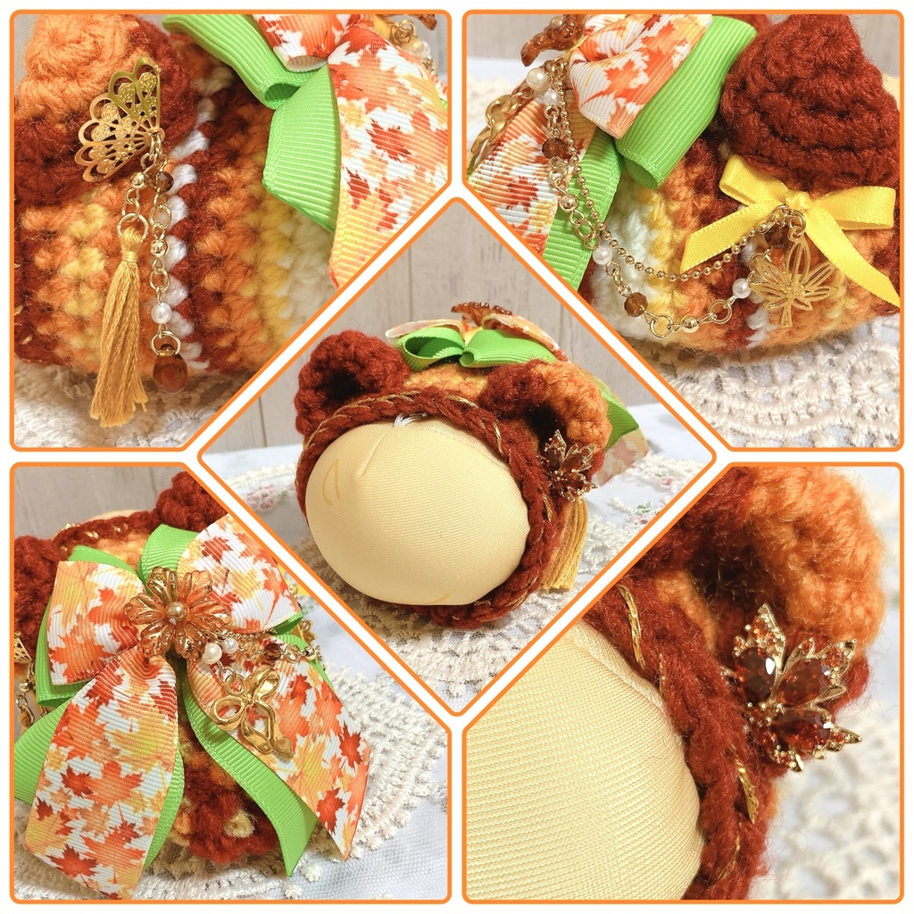 おまんじゅう着ぐるみ 紅葉