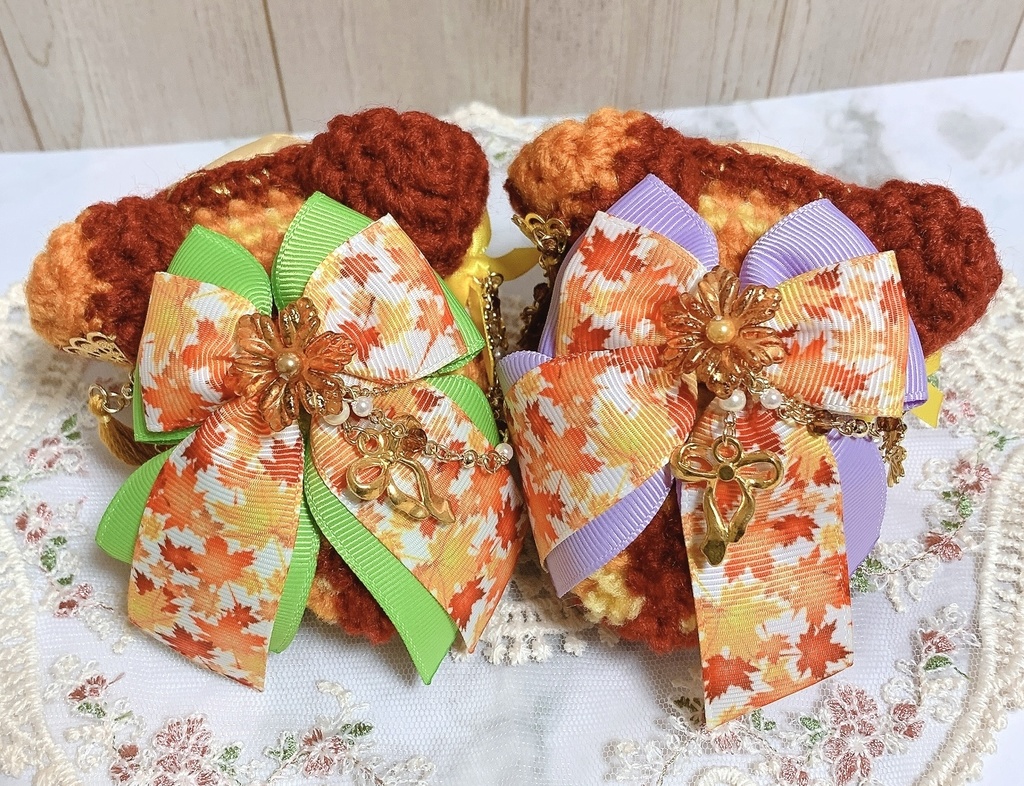 おまんじゅう着ぐるみ 紅葉