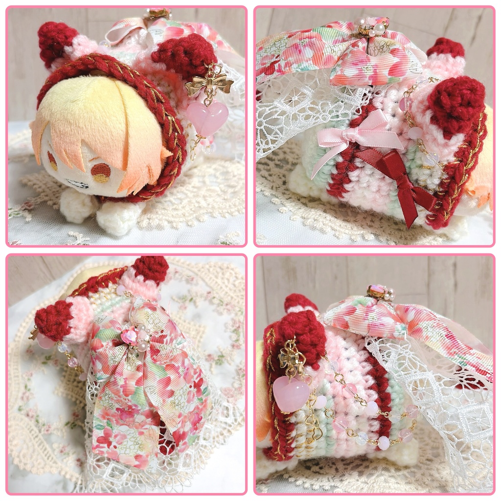 もちマス用着ぐるみ ハートリボン