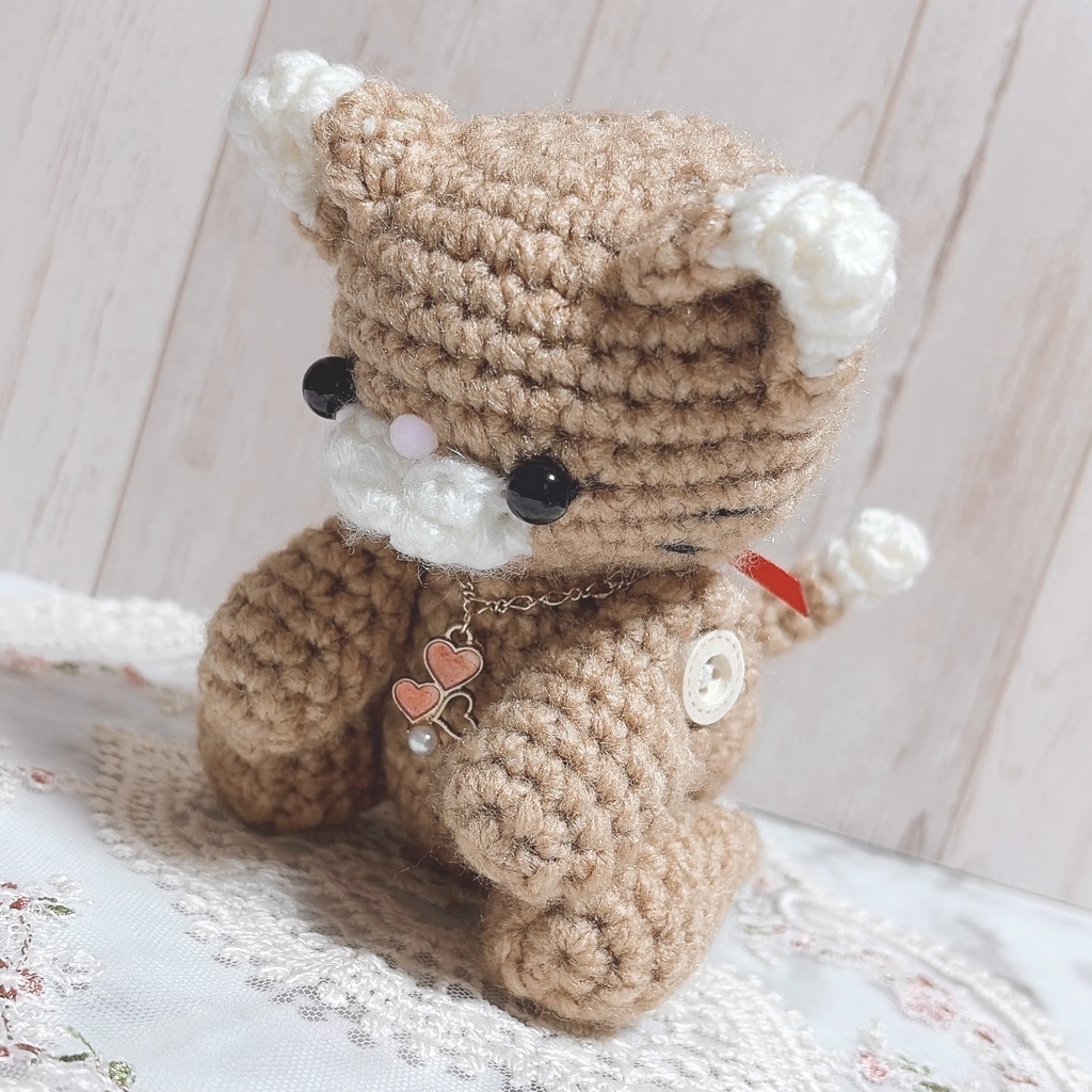 ふわもふイベント用 ネコちゃんの編みぐるみ!