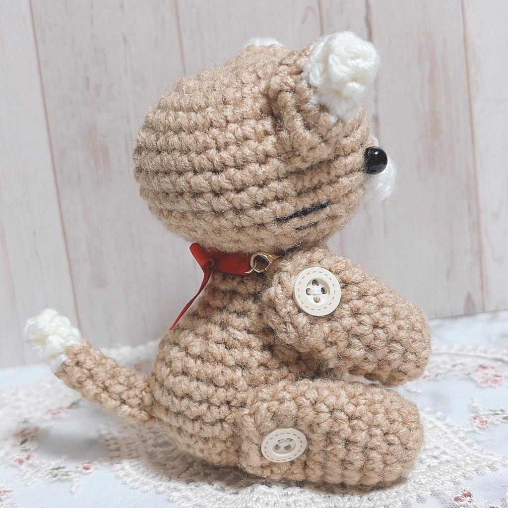 ふわもふイベント用 ネコちゃんの編みぐるみ!