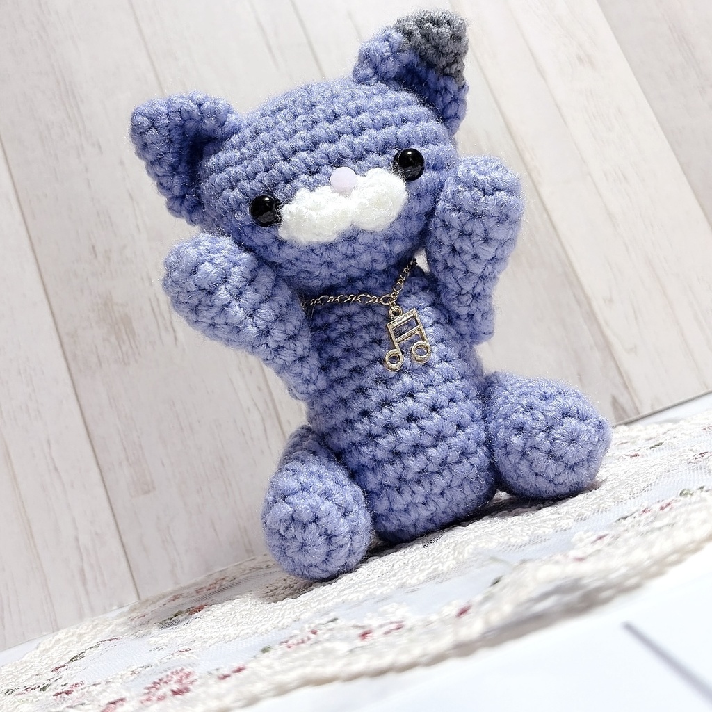 ふわもふイベント用 ネコちゃんの編みぐるみ!