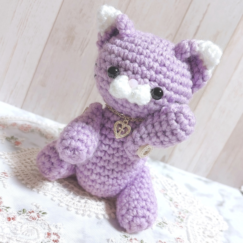 ふわもふイベント用 ネコちゃんの編みぐるみ!