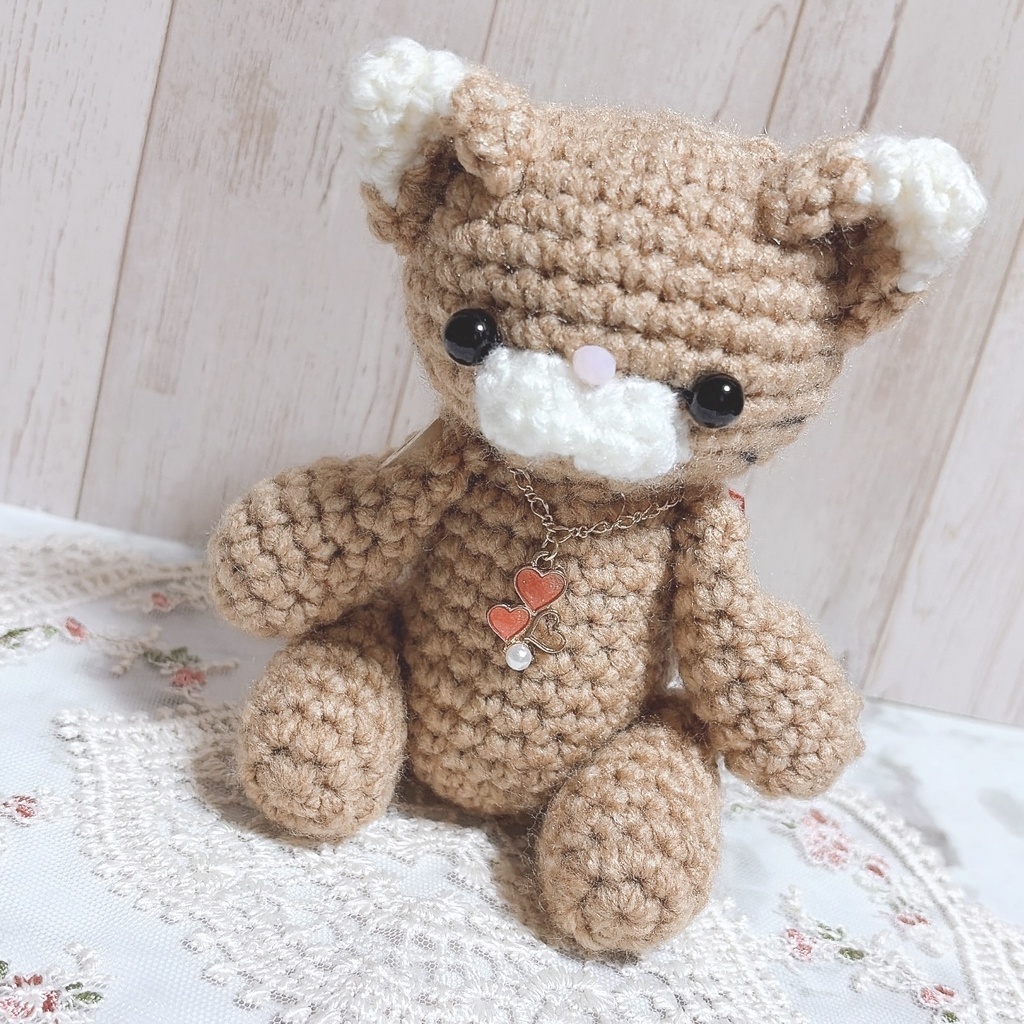 ふわもふイベント用 ネコちゃんの編みぐるみ!