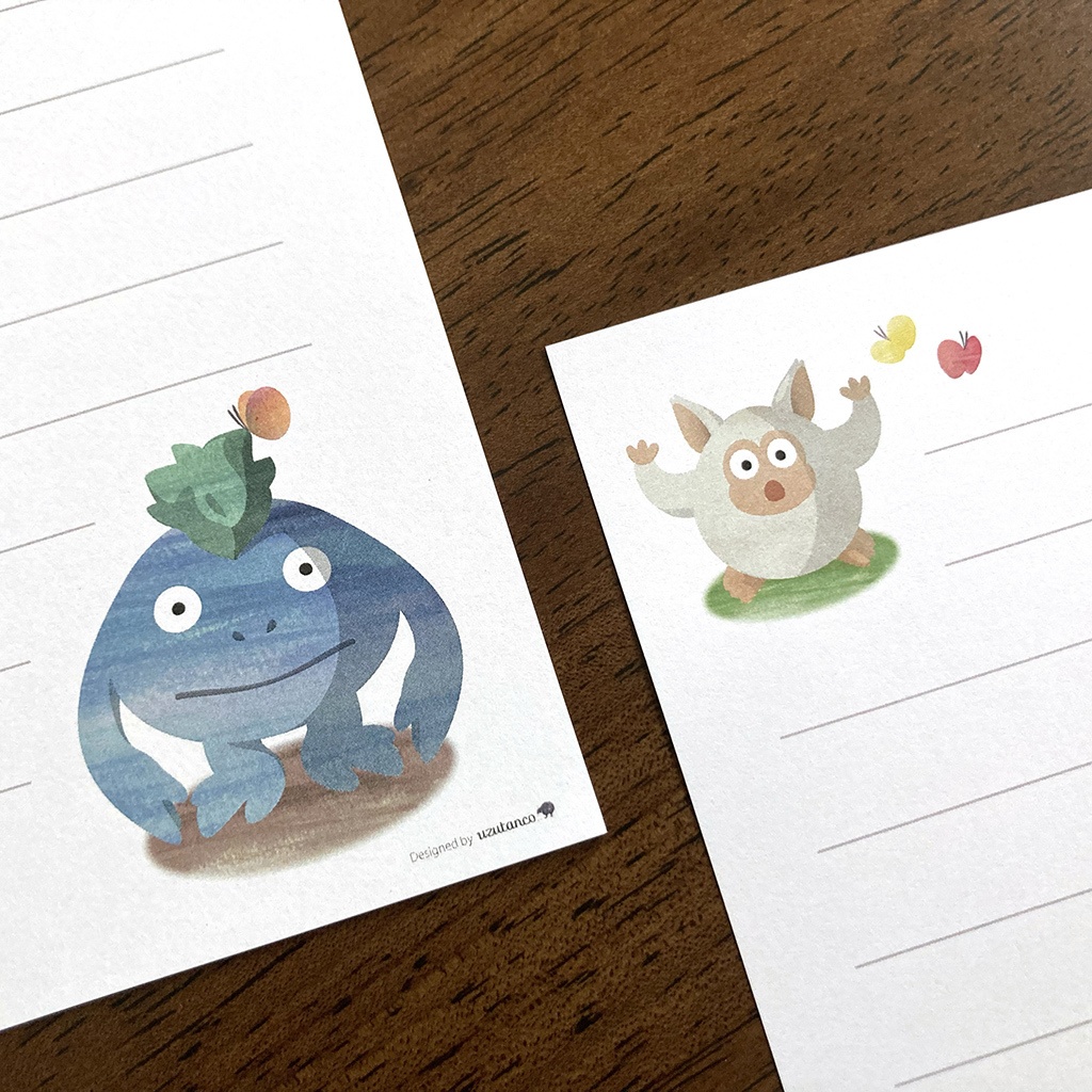 ヌゥマモ ミニ便せん