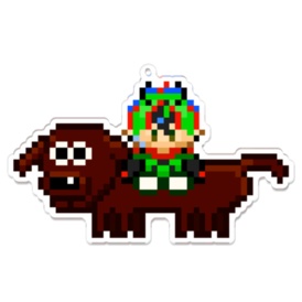 ドット絵アクリルキーホルダー / Vtuber明魔らすた