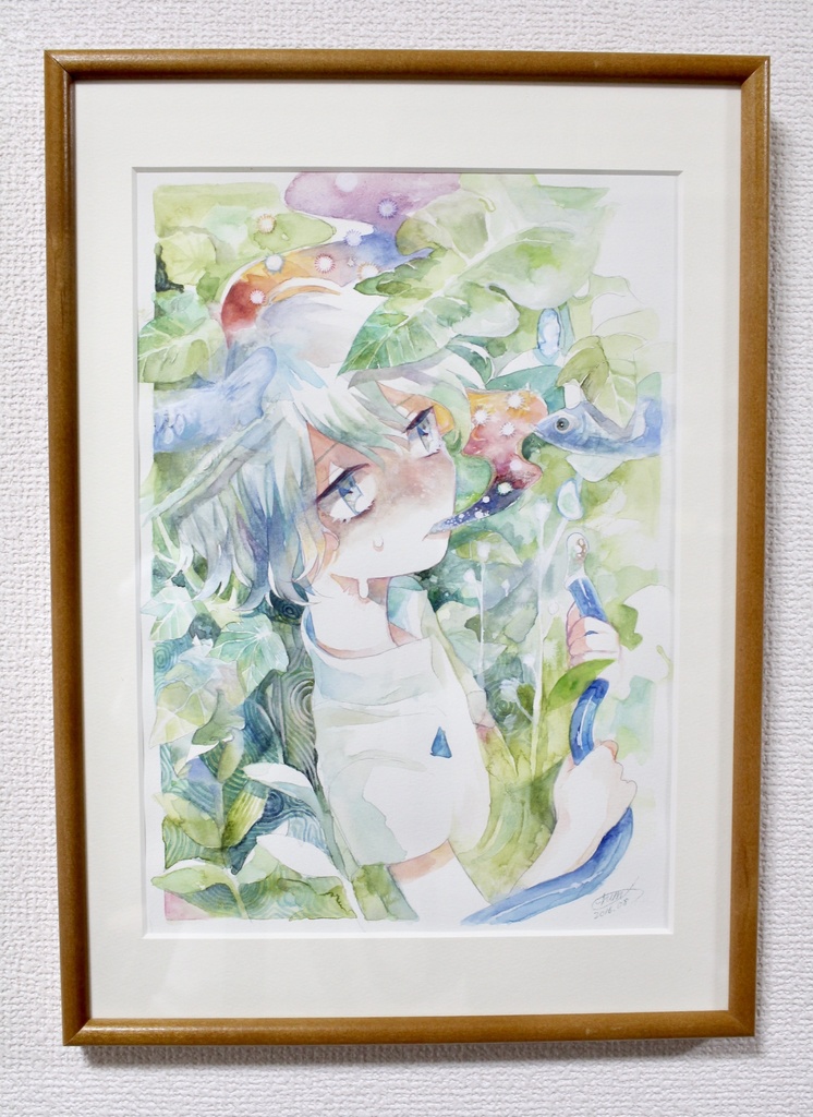 原画「にじむ」