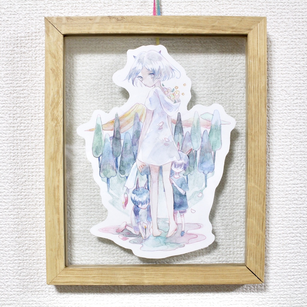 原画「もうかえれない」