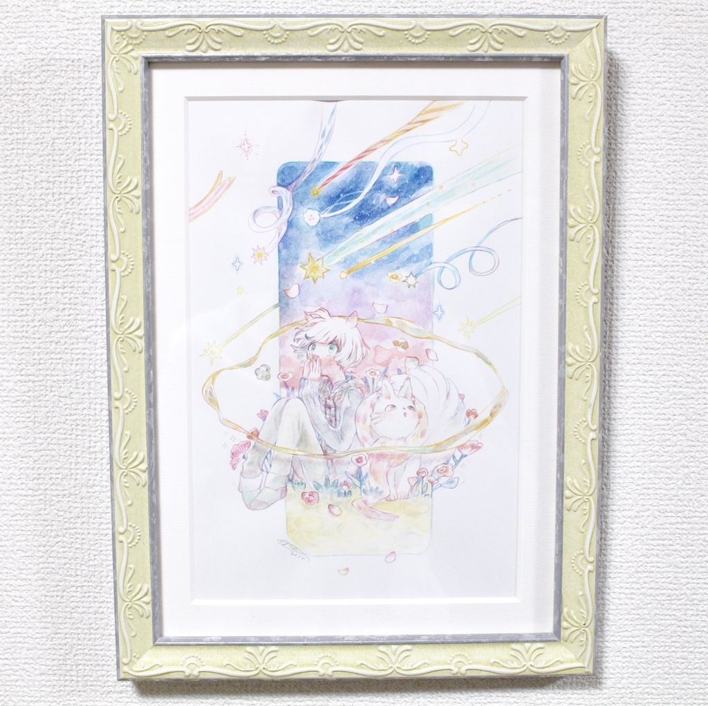 原画* 渡り星観測 *
